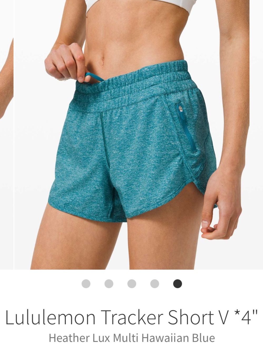 NWOT!! Lululemon Tracker Short V *4”